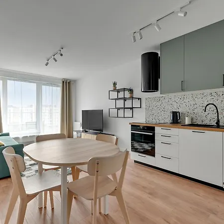 Baltic Seaside Letnica With Parking By Lion Apartamento Gdansk