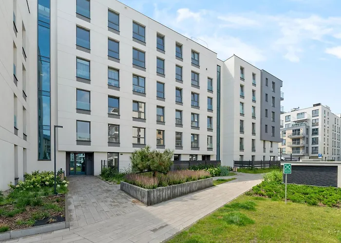 Baltic Seaside Letnica With Parking By Lion