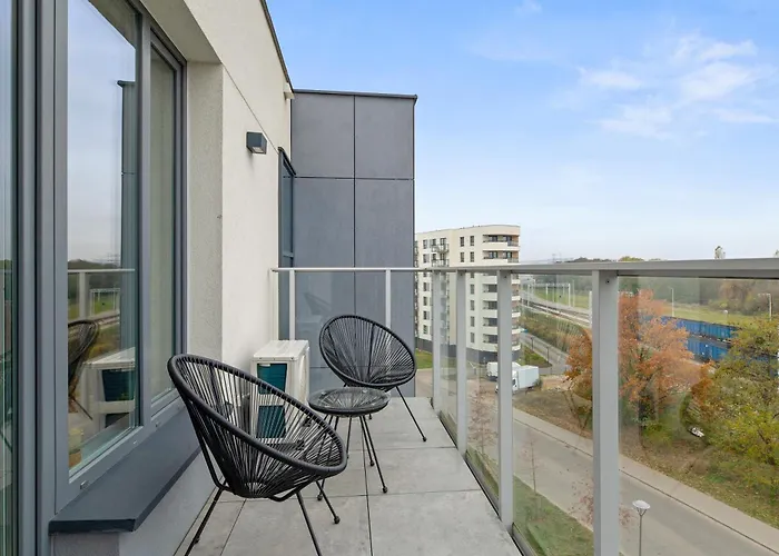 Baltic Seaside Letnica With Parking By Lion